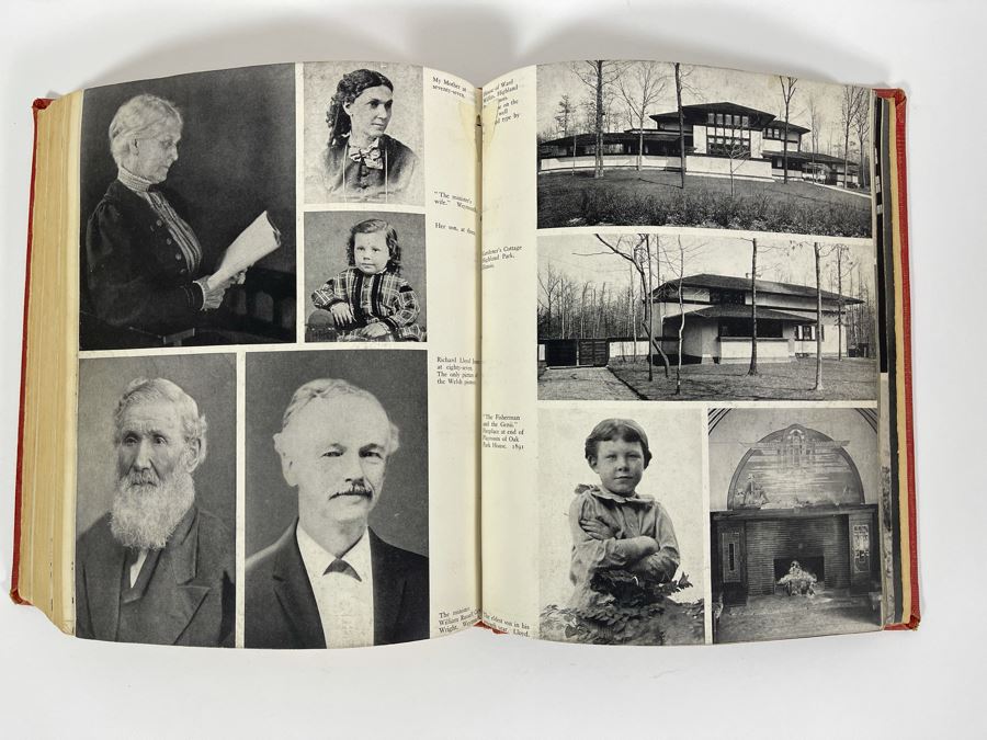 First Edition Vintage 1932 Hardcover Book An Autobiography Frank Lloyd Wright [Photo 11]