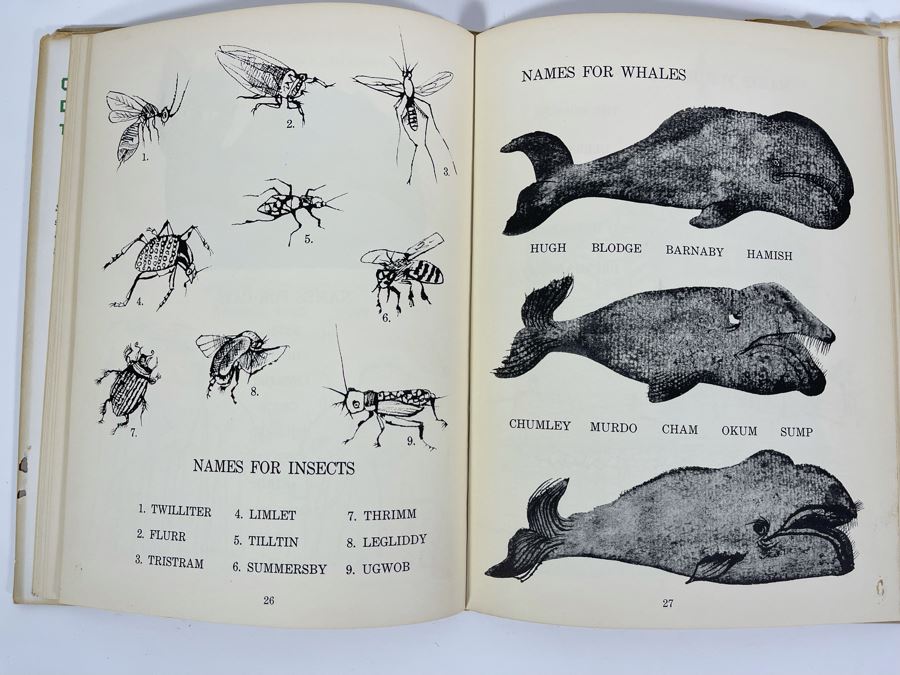 First Edition Hardcover Book 1958 Ounce Dice Trice By Alastair Reid With Drawings By Ben Shahn [Photo 10]