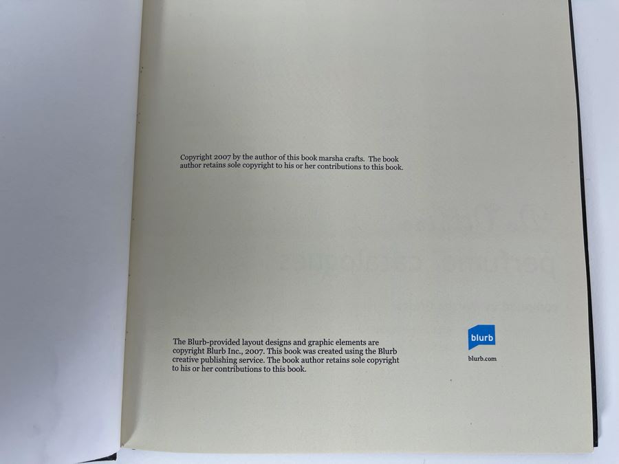 De Vilbiss Perfume & Vanity Items Catalogues Book Compiled By Marsha Crafts [Photo 5]