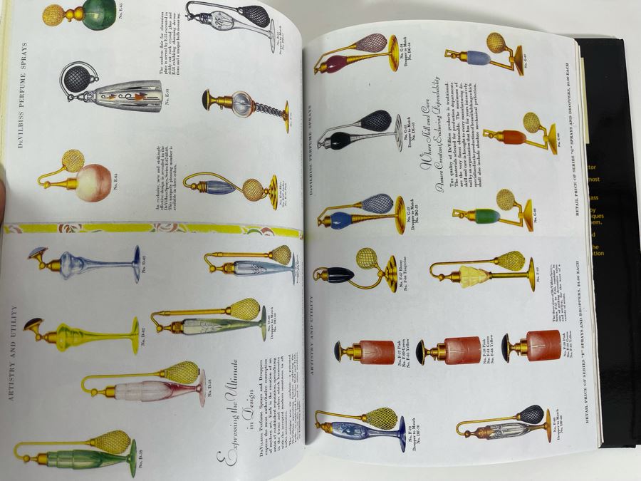 De Vilbiss Perfume & Vanity Items Catalogues Book Compiled By Marsha Crafts [Photo 2]