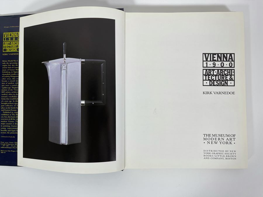 Vintage 1986 Hardcover Book Vienna 1900 Art Architecture & Design [Photo 3]