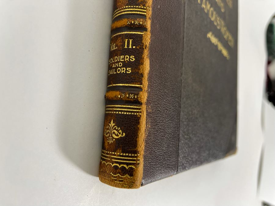 Antique 1894 Book By Selmar Hess Titled Great Men And Famous Women [Photo 4]