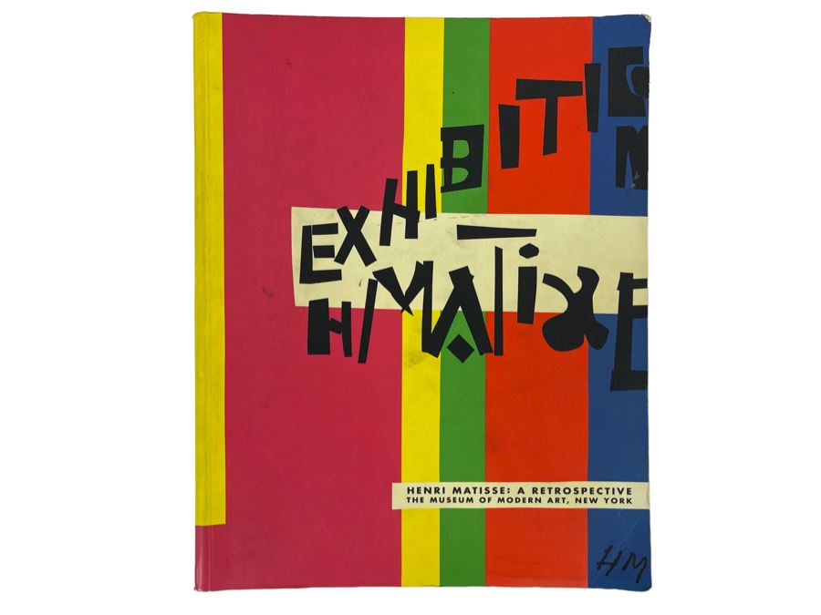 Henri Matisse: A Retrospective Art Book By John Elderfield Published By The Museum Of Modern Art In New York In 1992