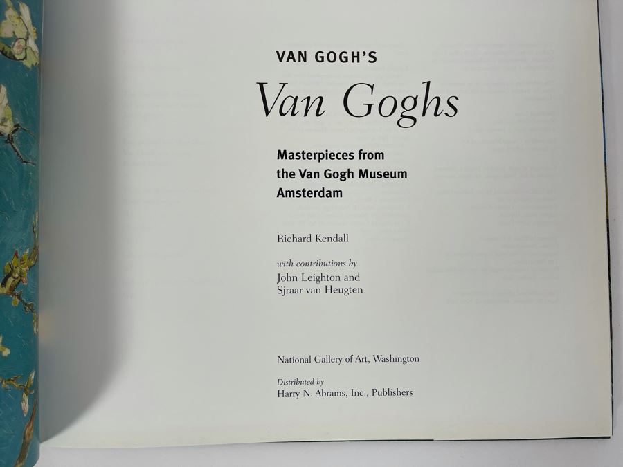Van Goghs Book: Masterpieces From The Van Gogh Museum In Amsterdam By Richard Kendall 1998 [Photo 5]
