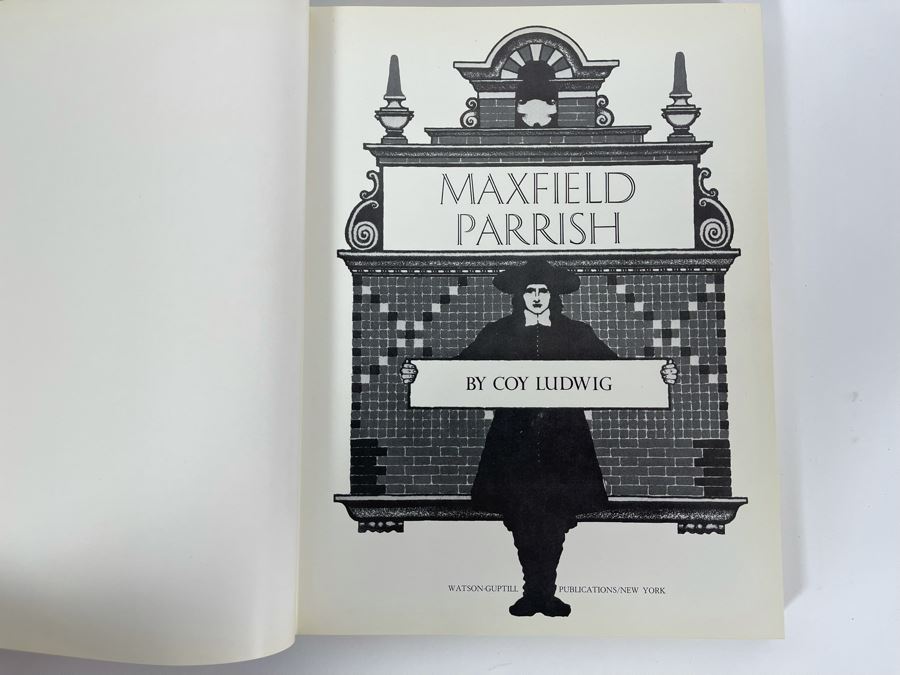 Maxfield Parrish Book By Coy Ludwig Second Printing 1974 [Photo 3]