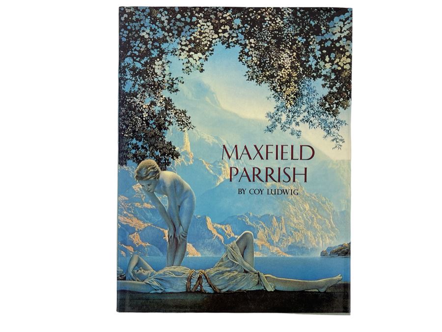 Maxfield Parrish Book By Coy Ludwig Second Printing 1974 [Photo 1]