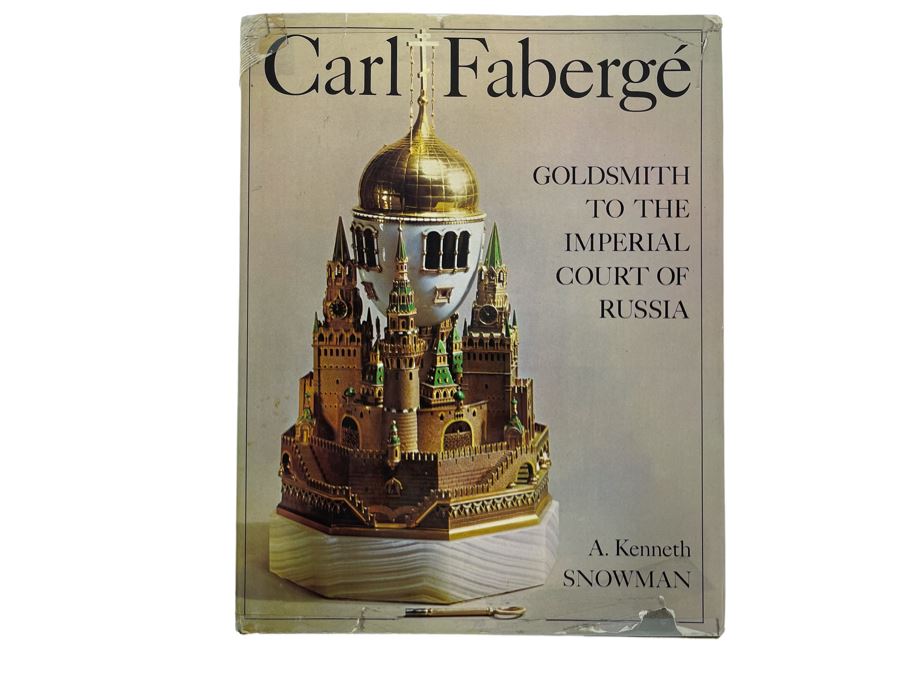 Carl Faberge: Goldsmith To The Imperial Court Of Russia Book By A. Kenneth Snowman