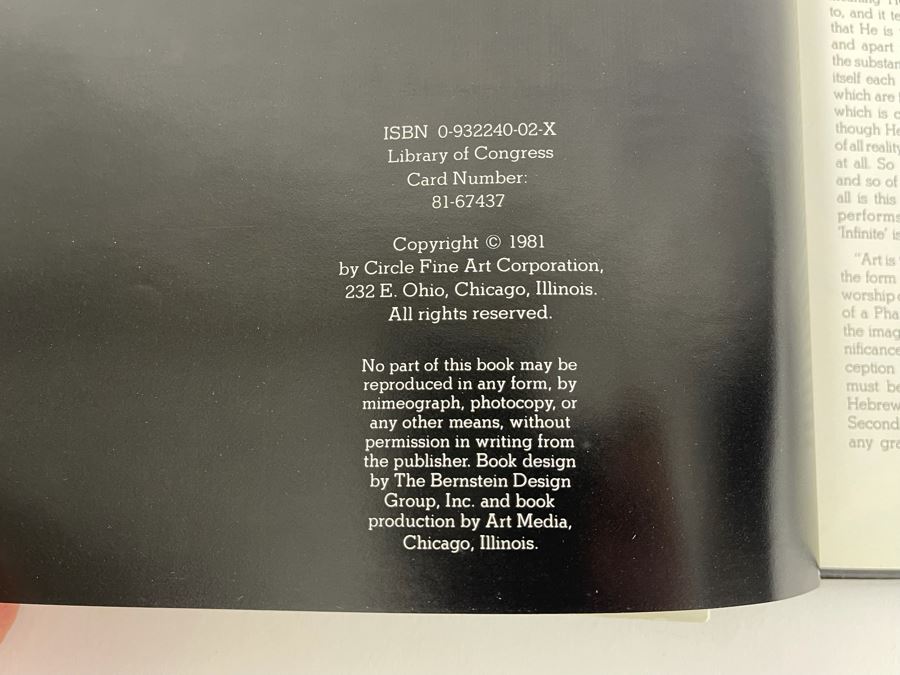 First Edition 1981 Book Agam: From The 2nd, To The 3rd, Into The 4th Dimension [Photo 2]