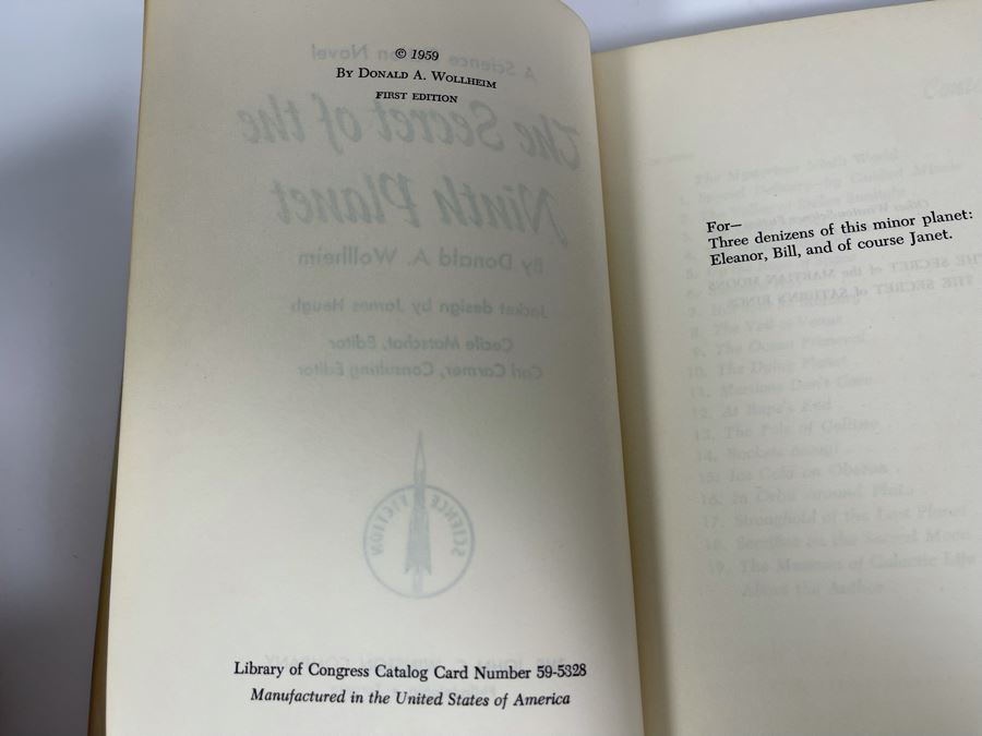 Collection Of Mainly First Edition Science Fiction Books [Photo 15]