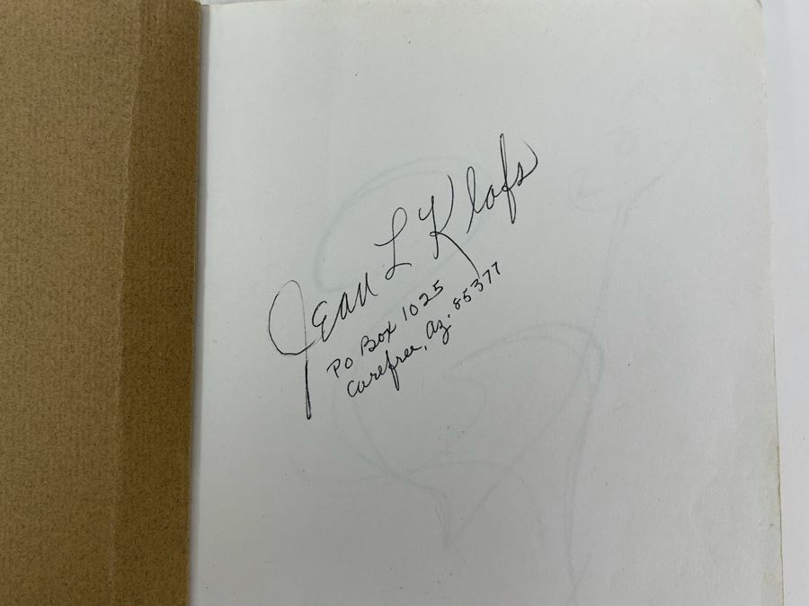 Original Jean L Klafs Sketchbook With Original Drawings And Notes 5.5 X 8.5 - See Photos [Photo 4]