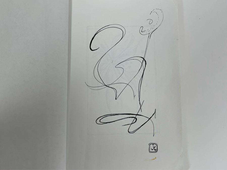 Original Jean L Klafs Sketchbook With Original Drawings And Notes 5.5 X 8.5 - See Photos [Photo 5]