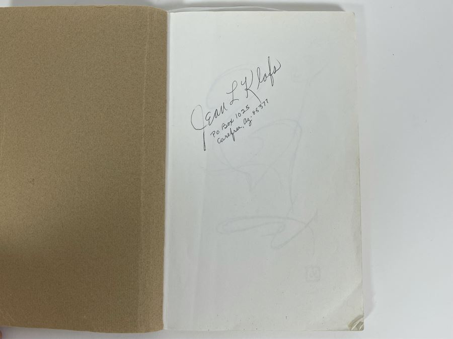 Original Jean L Klafs Sketchbook With Original Drawings And Notes 5.5 X 8.5 - See Photos [Photo 3]