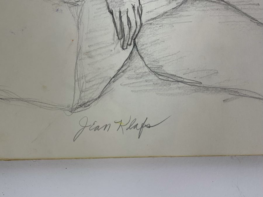 Artist Jean Klafs Original Artist Sketchbook 14 X 17 - See Photos [Photo 4]