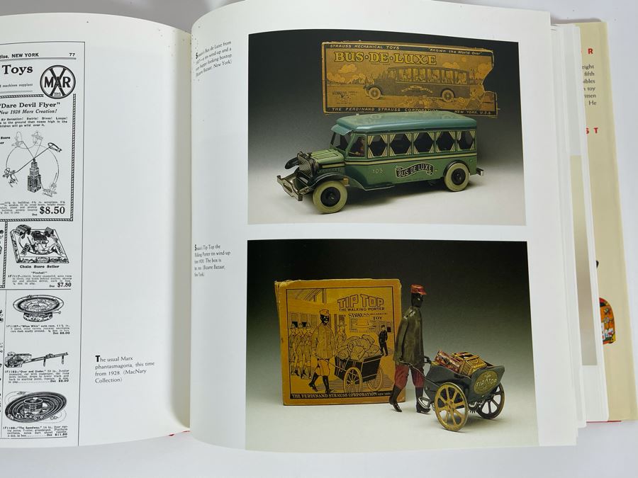 First Edition Hardcover Book The Story Of American Toys By Richard O'Brien [Photo 9]