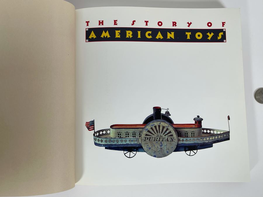 First Edition Hardcover Book The Story Of American Toys By Richard O'Brien [Photo 3]