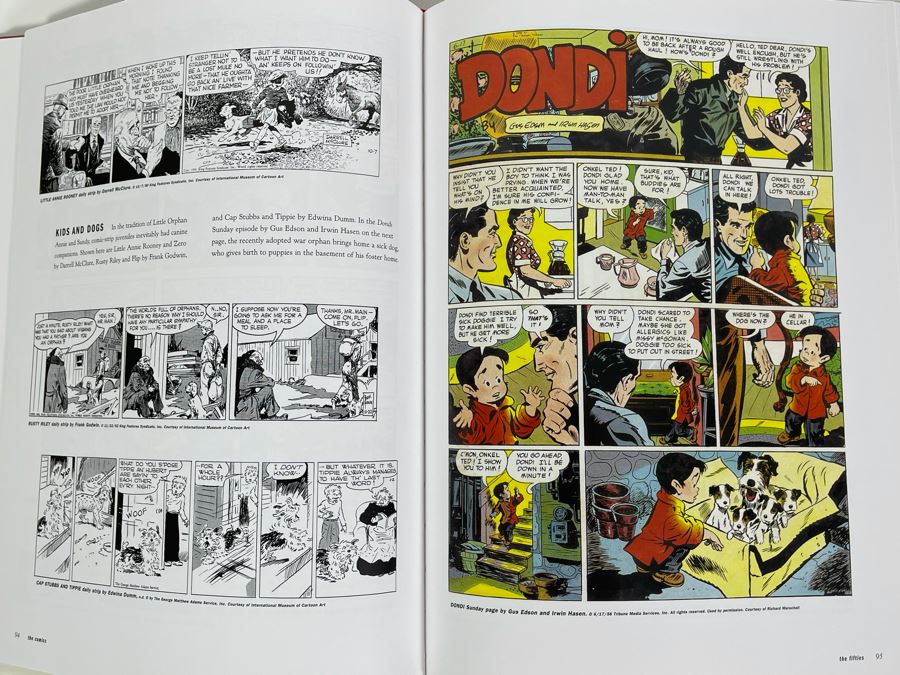 First Edition Harcover Coffee Table Book The Comics Since 1945 By Brian Walker [Photo 9]
