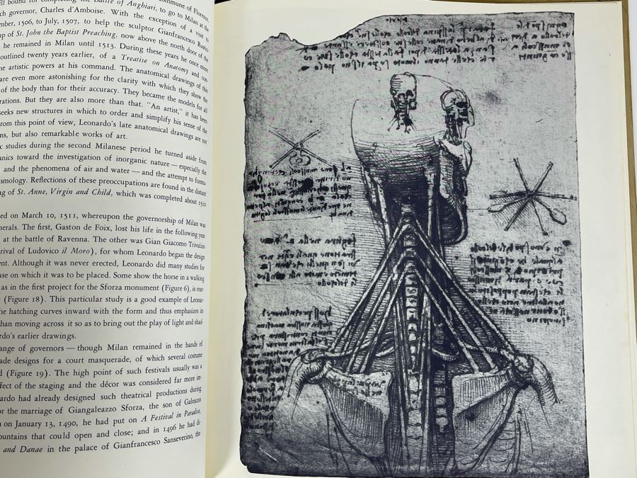 Vintage 1967 Book Leonardo Da Vinci By Hellmut Wohl With Color Slide Program [Photo 12]