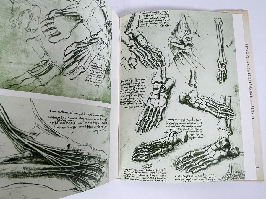 Leonardo Da Vinci Anatomical Drawings Hardcover Book [Photo 7]