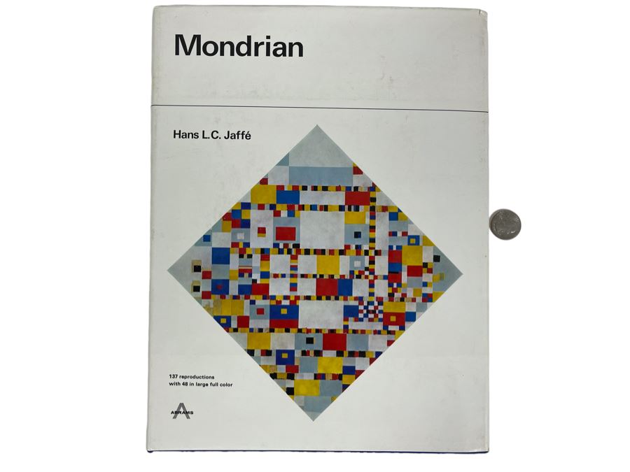 Piet Mondrian Hardcover Coffee Table Art Book By Hans L.C. Jaffe [Photo 1]