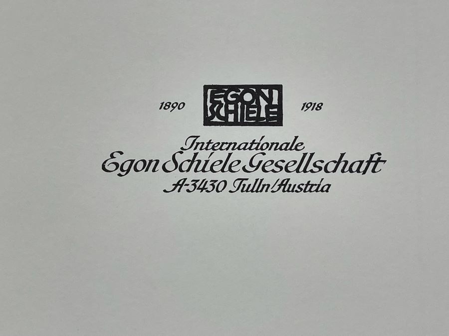 Egon Schiele Und Sein Kreis German Art Book 1982 [Photo 2]