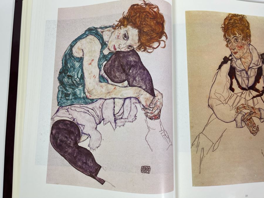 Egon Schiele Und Sein Kreis German Art Book 1982 [Photo 11]