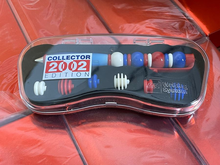 50 LEGO Writing System Holiday Pens 2002 Collectors Edition New Old Stock Estimated Value $400 [Photo 4]