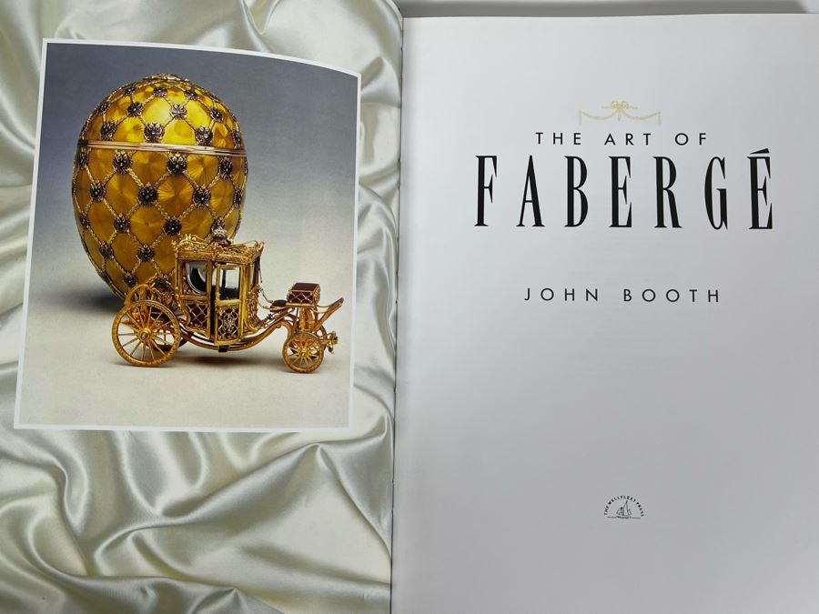 The Art Of Faberge Book By John Booth 1990 And Faberge The Imperial Eggs Book 1989 [Photo 4]