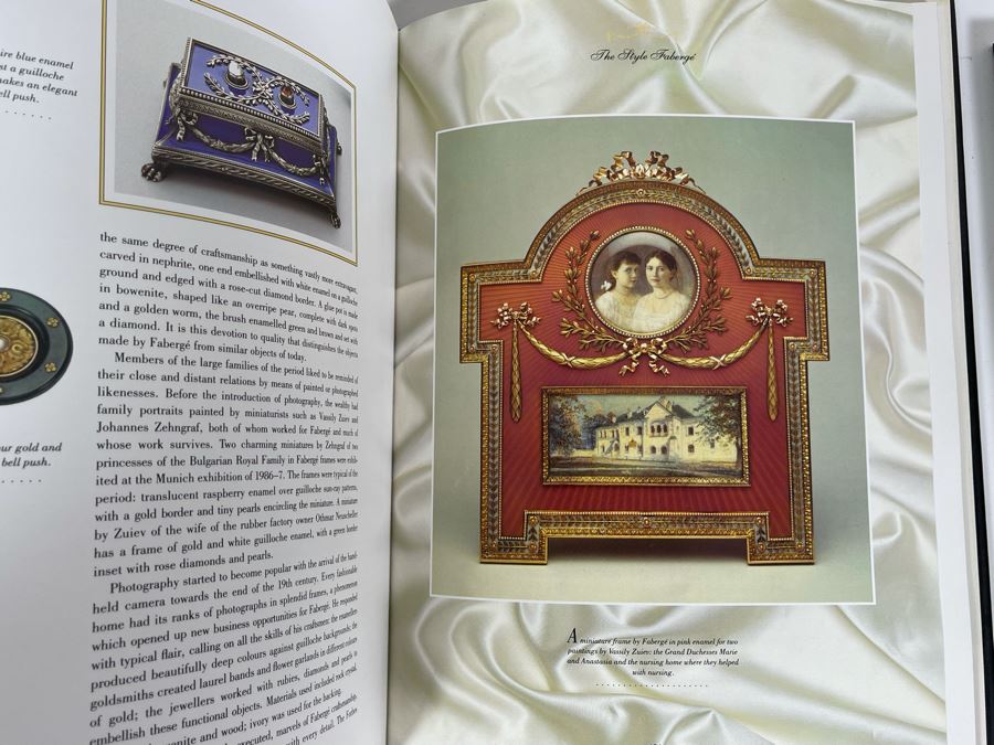 The Art Of Faberge Book By John Booth 1990 And Faberge The Imperial Eggs Book 1989 [Photo 8]