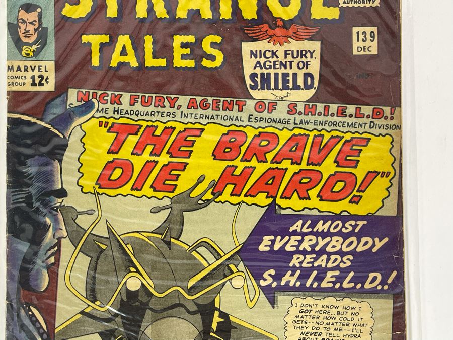 Vintage 1965 Marvel Comics Strange Tales #139 Comic Book [Photo 4]