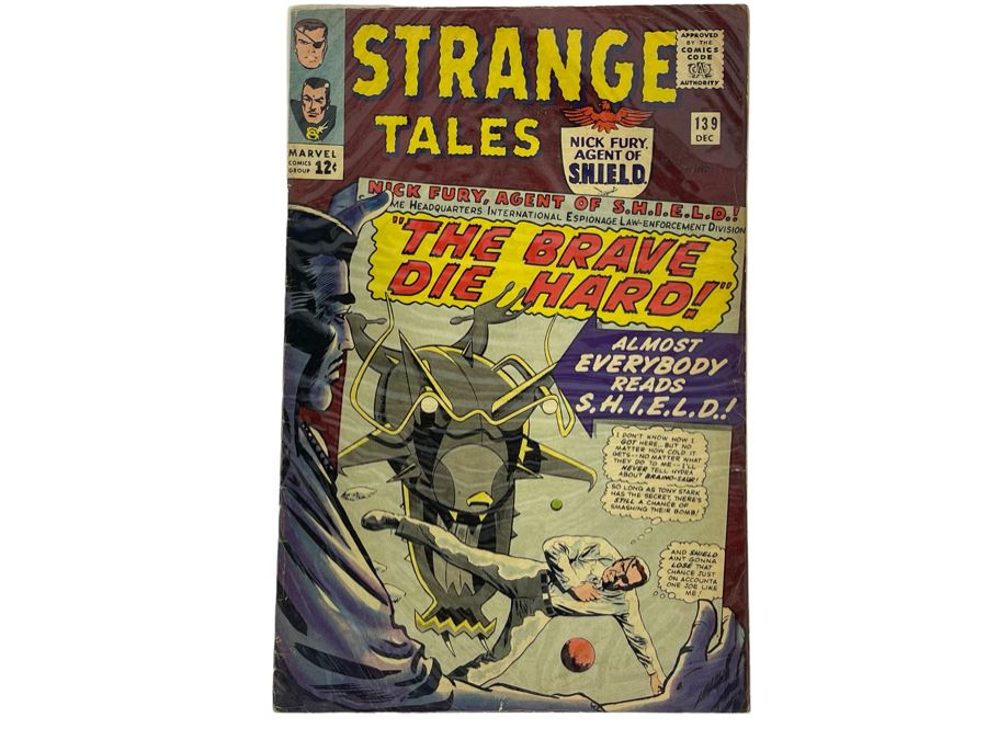 Vintage 1965 Marvel Comics Strange Tales #139 Comic Book