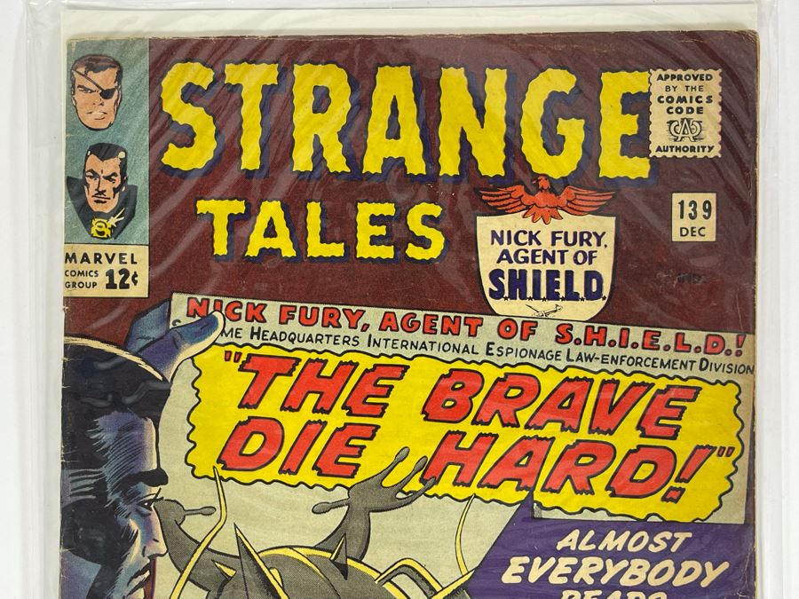 Vintage 1965 Marvel Comics Strange Tales #139 Comic Book [Photo 2]