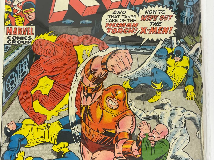 Vintage 1970 Marvel Comics The X-Men #67 Comic Book [Photo 3]