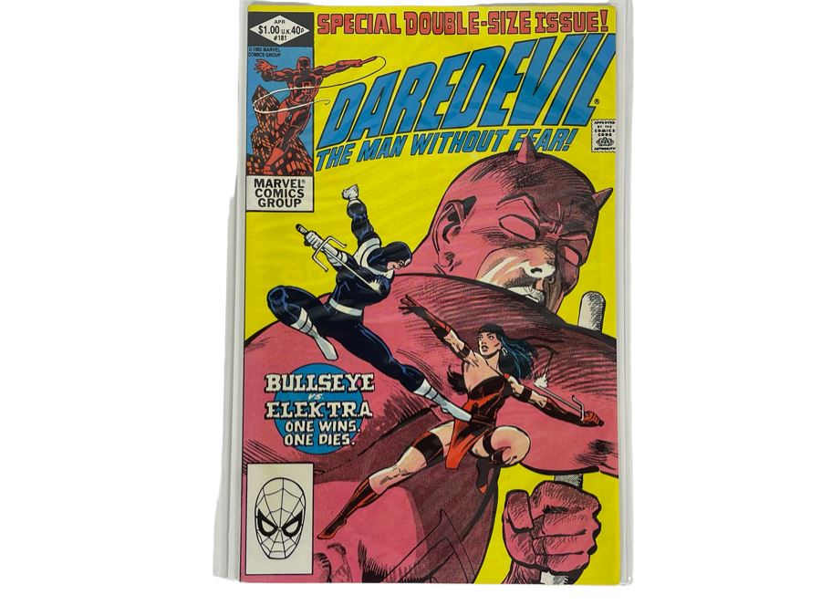 Marvel Comics Daredevil #181 Comic Book [Photo 1]