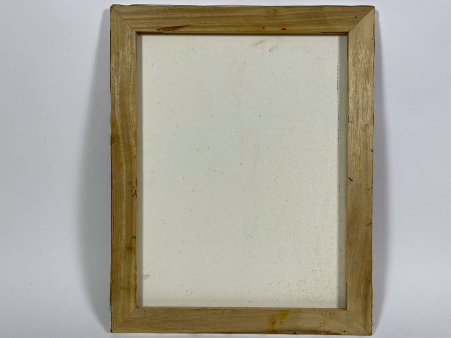 Original Abstract Painting On Canvas By Joan Lohrey 16 X 20 [Photo 6]