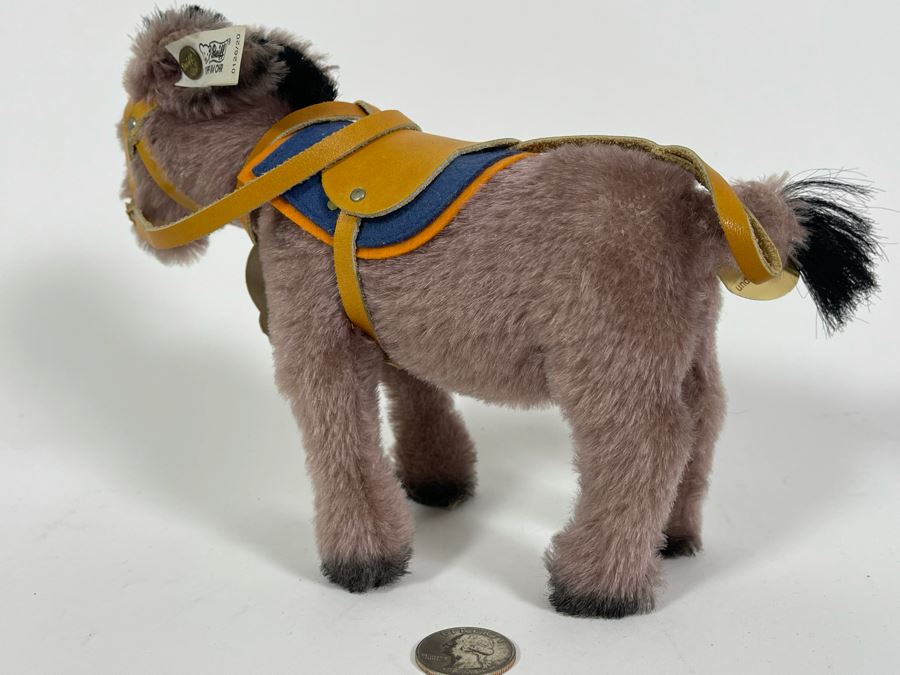 Original Steiff Donkey With Tags 9W [Photo 4]