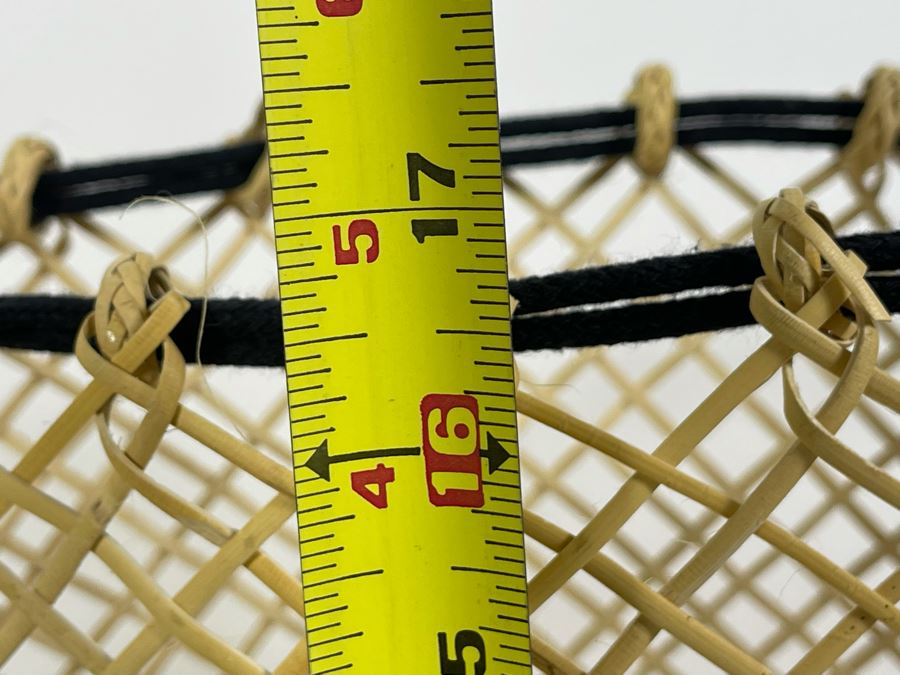 Pair Of Fish Net Woven Backpacks 16.5H Retails $136 [Photo 6]