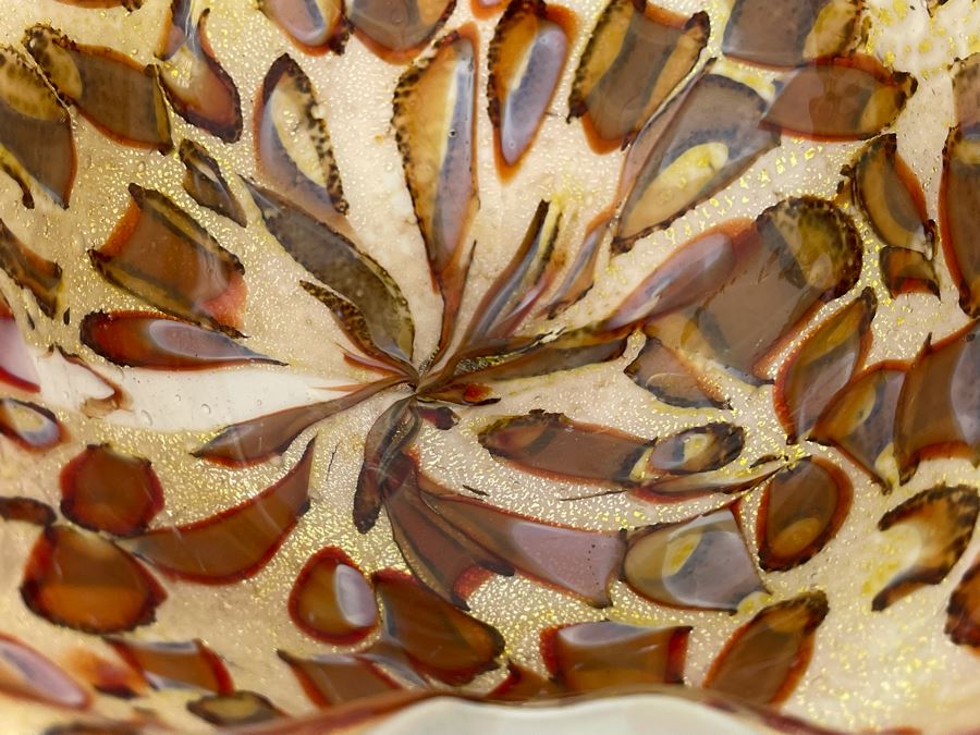 Vintage Murano Glass Bowl Ashtray From Italy 8.5W X 7D X 4H [Photo 12]