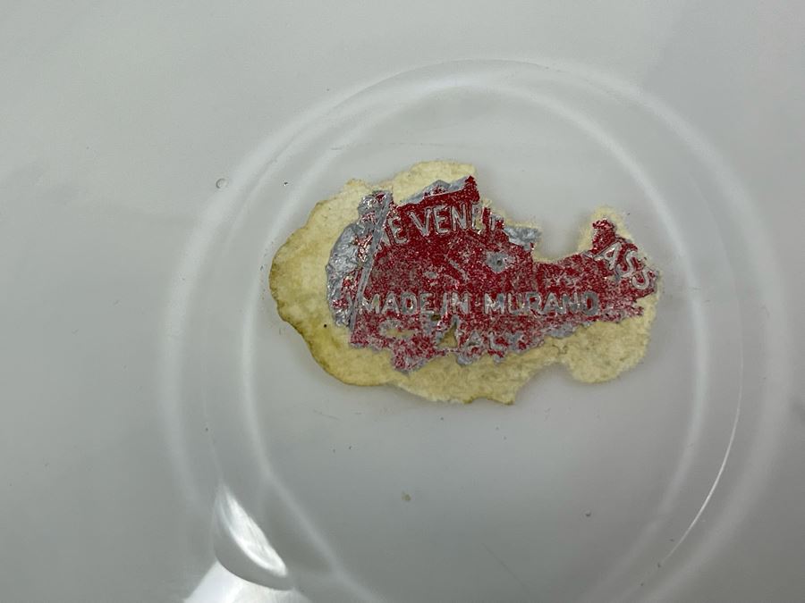 Vintage Murano Glass Bowl Ashtray From Italy 8.5W X 7D X 4H [Photo 15]