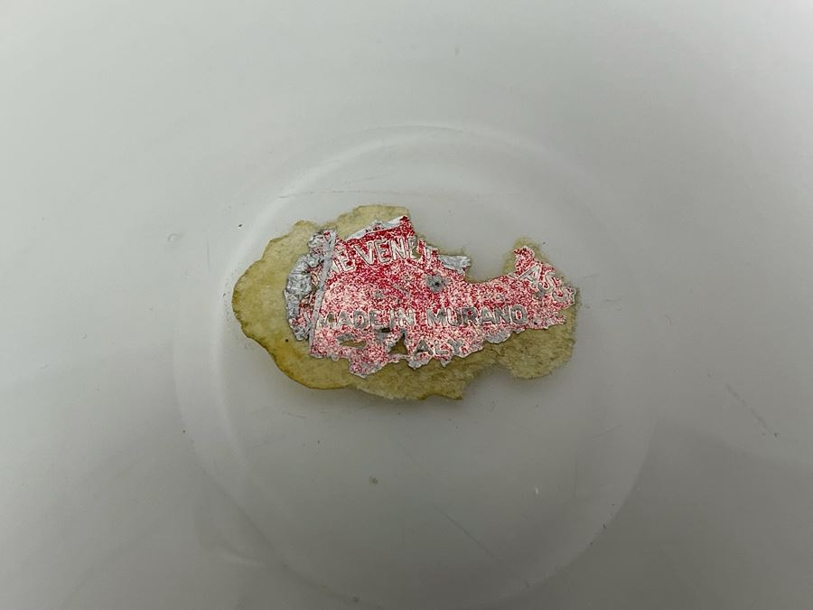 Vintage Murano Glass Bowl Ashtray From Italy 8.5W X 7D X 4H [Photo 14]