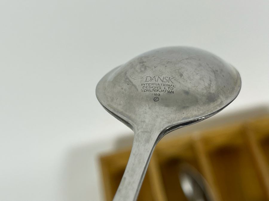 Dansk Modernist Stainless Steel Flatware Set Apx Service For 10 [Photo 7]