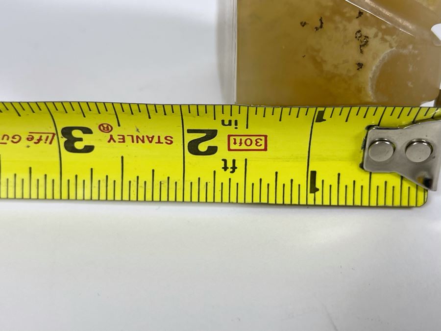 Pair Of Carved Onyx Stone Bookends 3W X 1.5D X 5H [Photo 7]