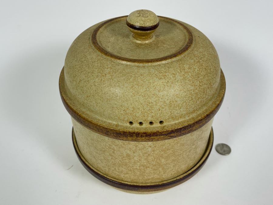 Pottery Craft Seed Sprouter Clay Brown Matsu Microgreens 8W X 9H [Photo 2]