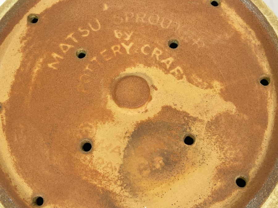 Pottery Craft Seed Sprouter Clay Brown Matsu Microgreens 8W X 9H [Photo 8]