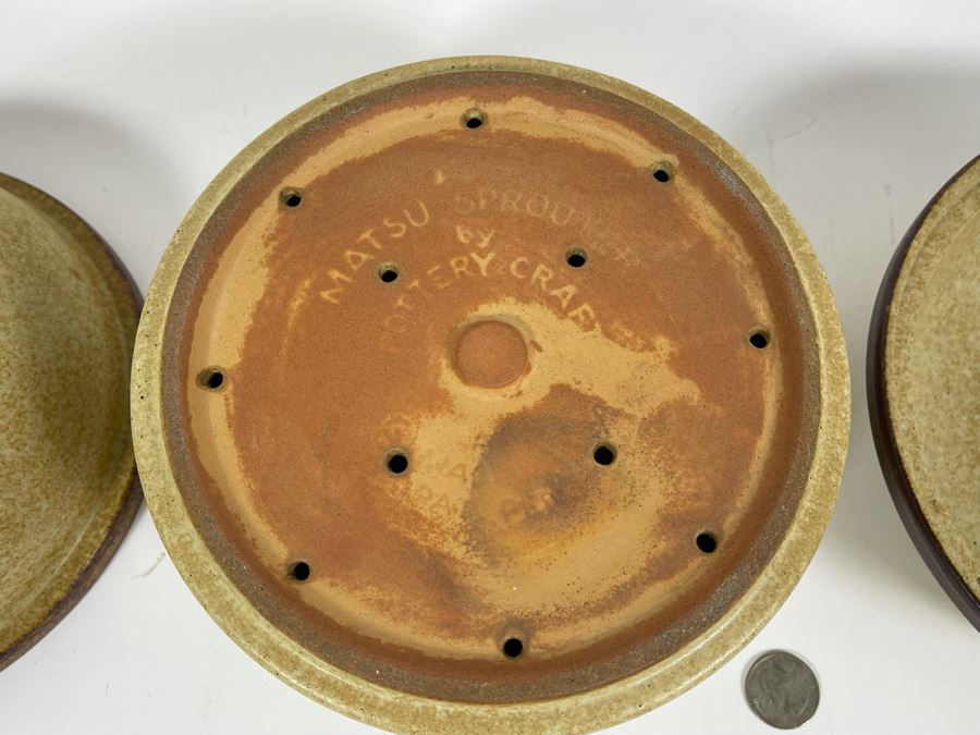 Pottery Craft Seed Sprouter Clay Brown Matsu Microgreens 8W X 9H [Photo 6]