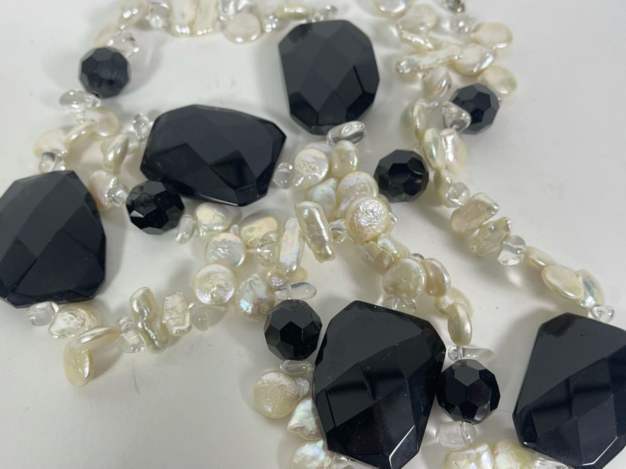 Statement 40' Necklace With Pearls [Photo 11]