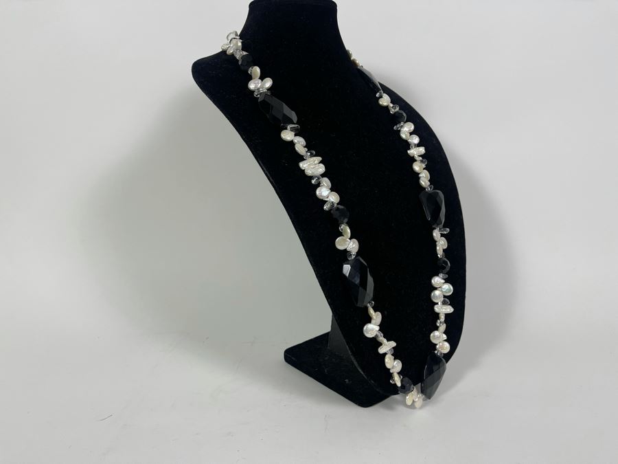 Statement 40' Necklace With Pearls [Photo 5]