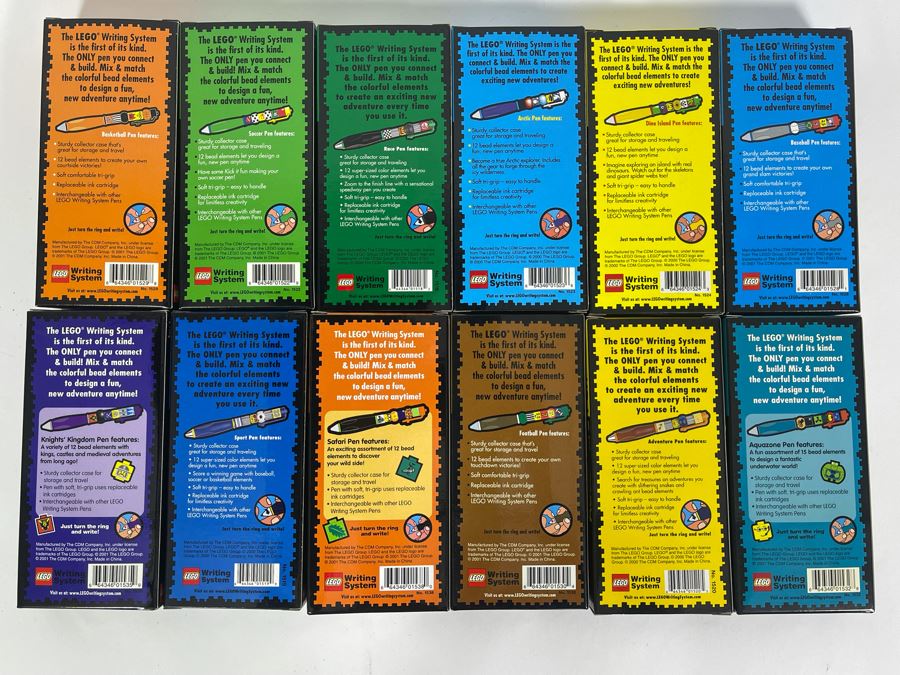 (12) LEGO Writing System Pens [Photo 6]