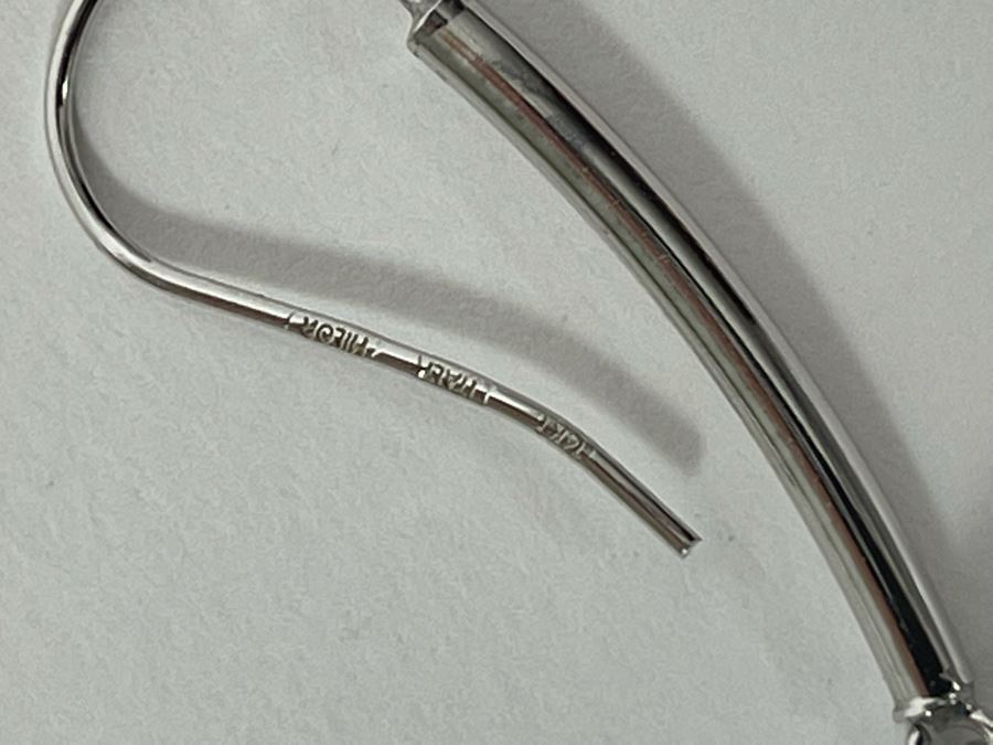 14K Gold Turquoise Italy Milor Earrings 2g [Photo 3]