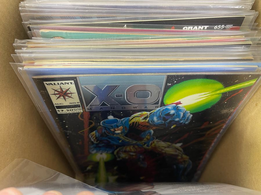 Vintage Long Box Of Comic Books With Over 300 Comic Books - See Photos For Some Of The Comics [Photo 26]