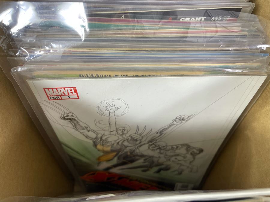 Vintage Long Box Of Comic Books With Over 300 Comic Books - See Photos For Some Of The Comics [Photo 23]